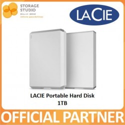 LACIE Mobile Drive 1TB USB-C Portable Hard Drive